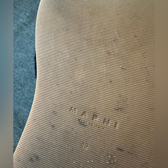 Marni Graphic Print Embroidery Chunky Sneakers - Picture 4 of 8